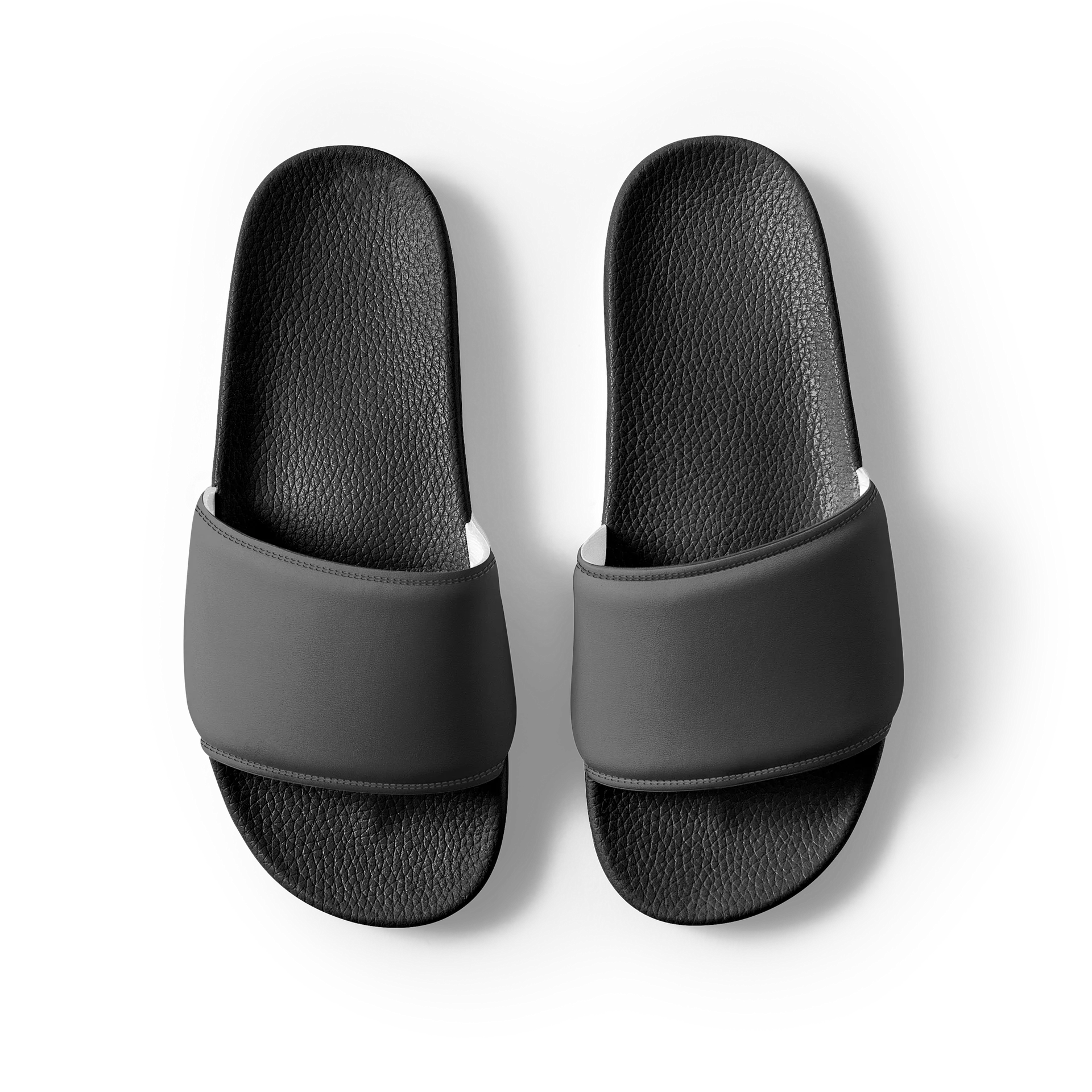 Minimal Gray Men’s Slides product image (4)
