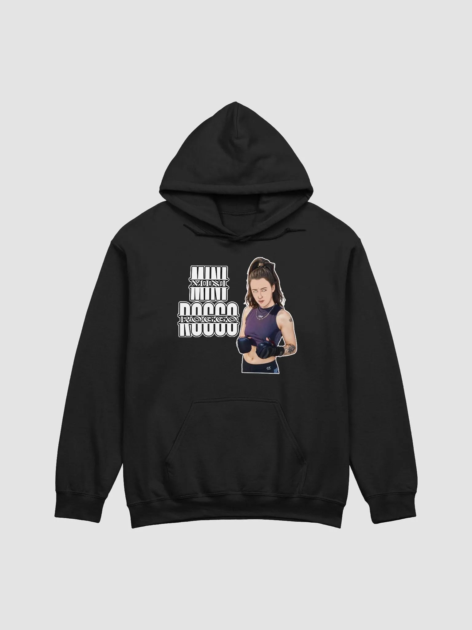 (Dad Back) Michelle Rogerson x Bitten Bullet Mafia - Mini Roggo Hoodie. product image (1)