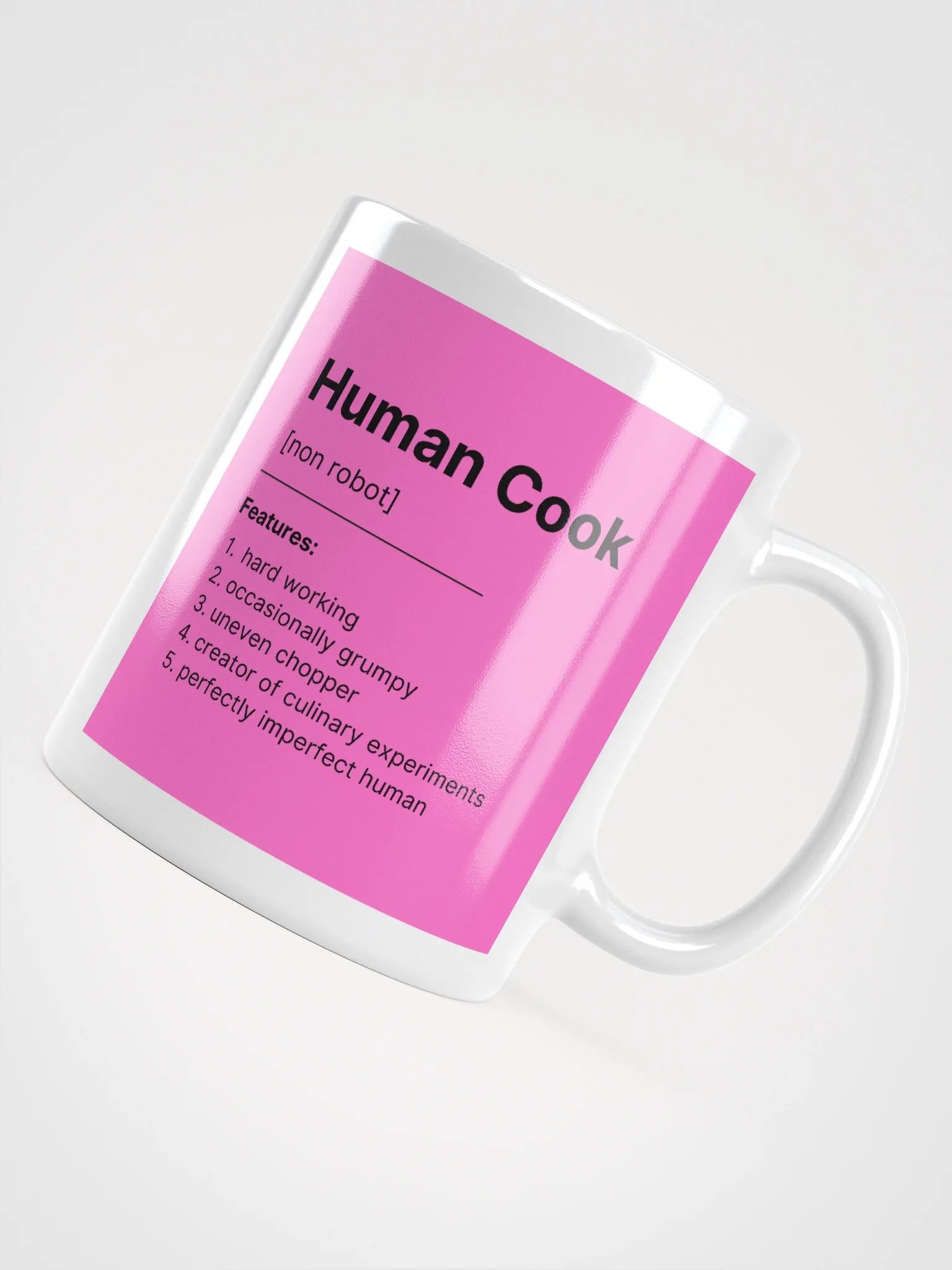 Human Cook Mug - Pink product image (5)