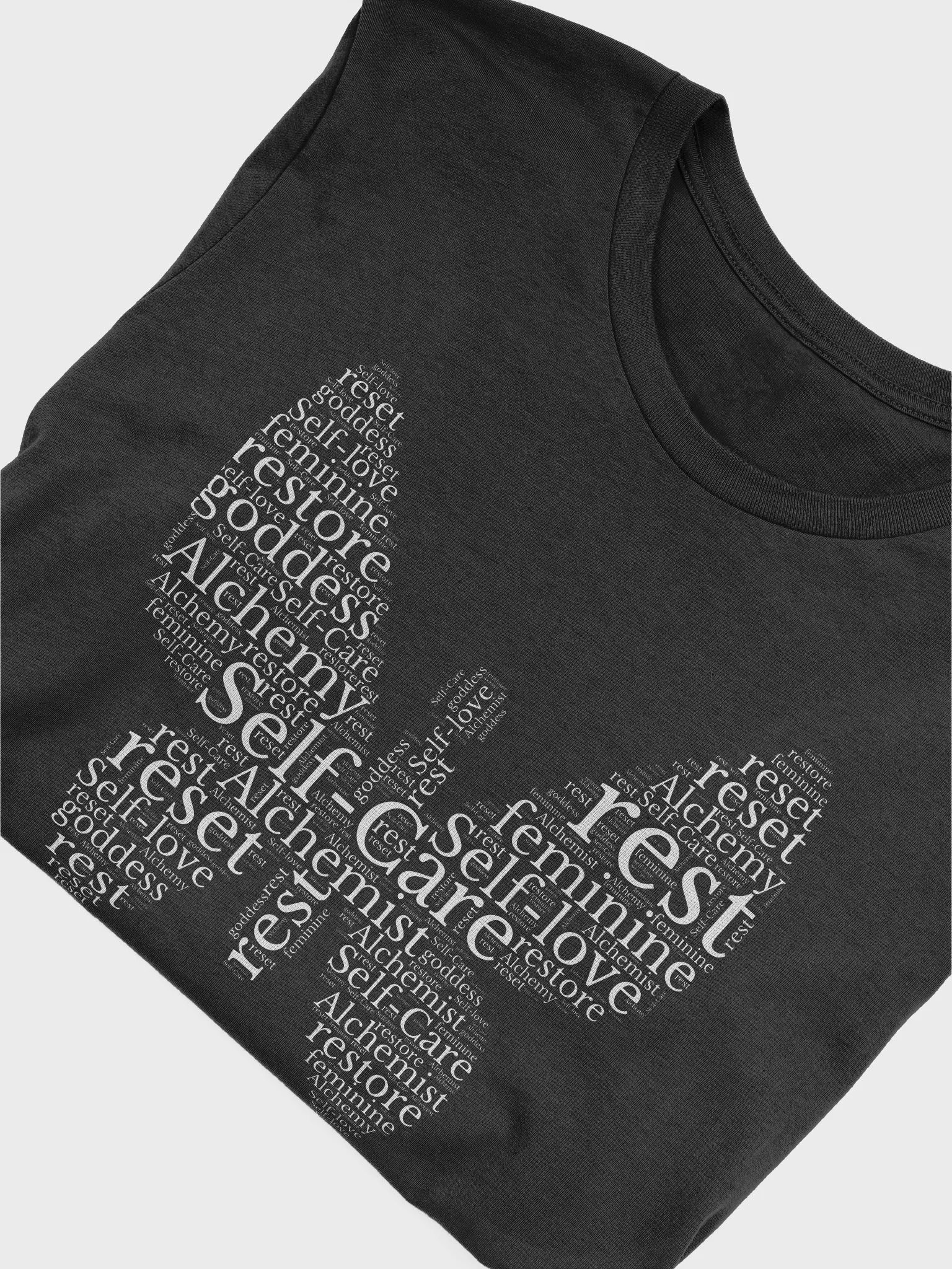 Self-Care Alchemy Cloud Tshirt - Dark product image (25)