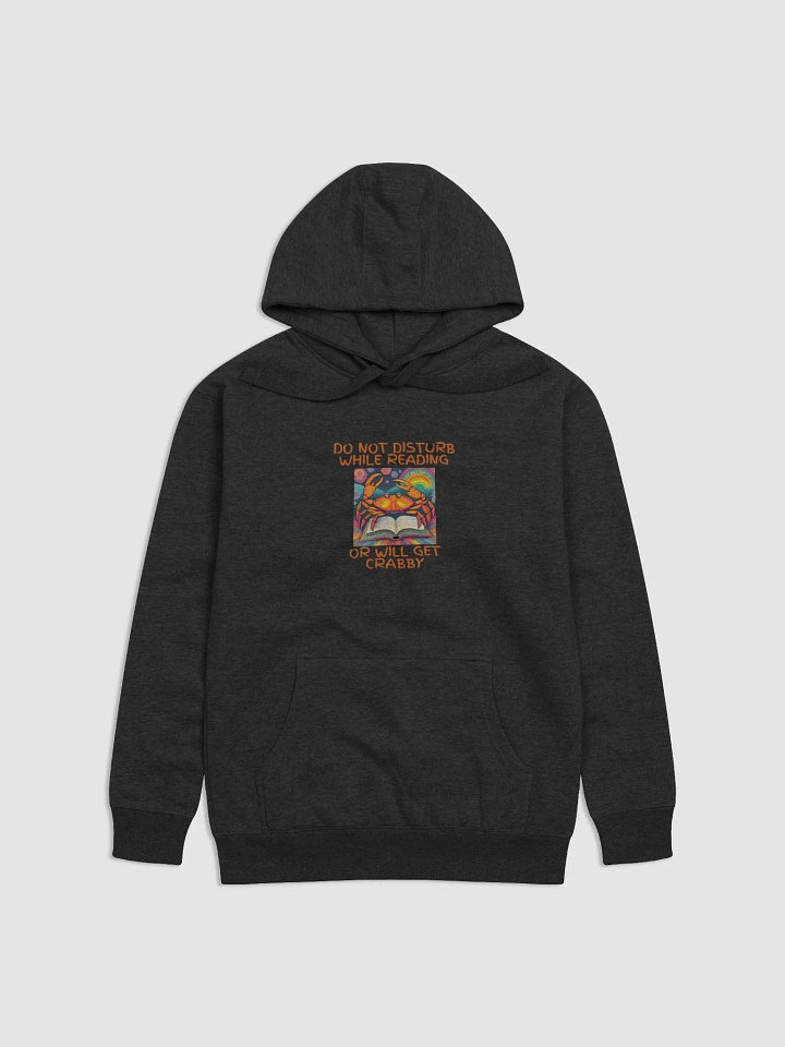 Do Not Disturb While Reading Crab Unisex Hoodie product image (4)
