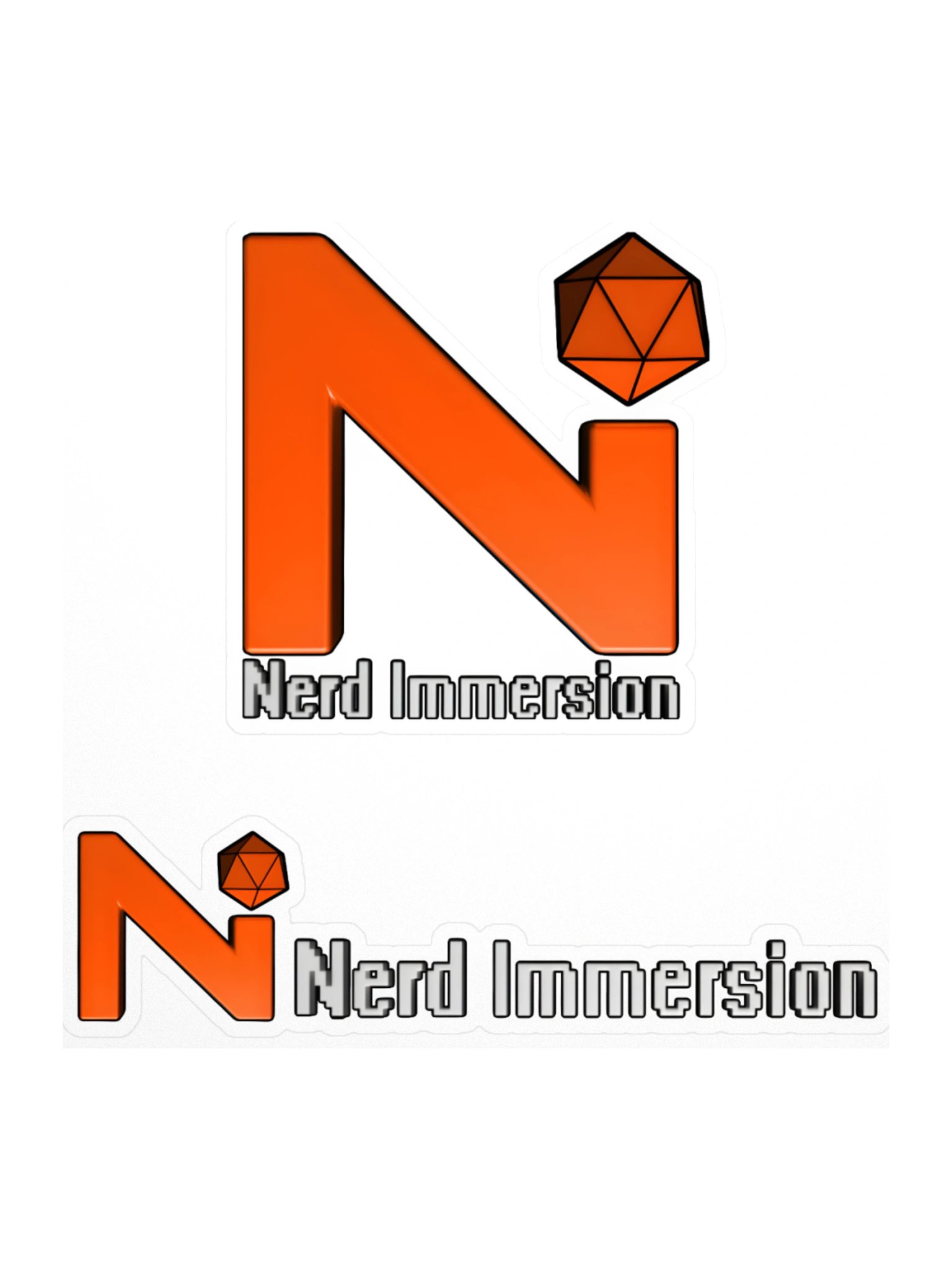 Nerd Immersion Logo Sticker Pack product image (1)