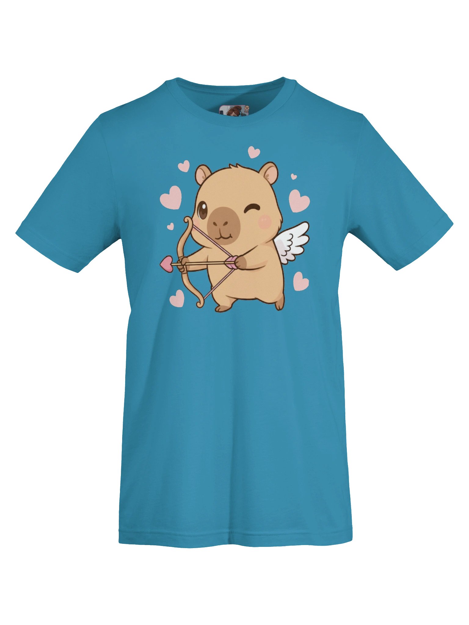 Cupid Capy T-Shirt product image (5)