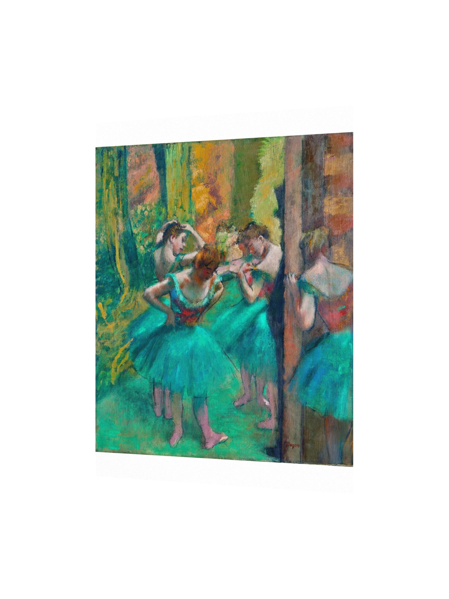 Dancers, Pink and Green — Medium Poster product image (2)