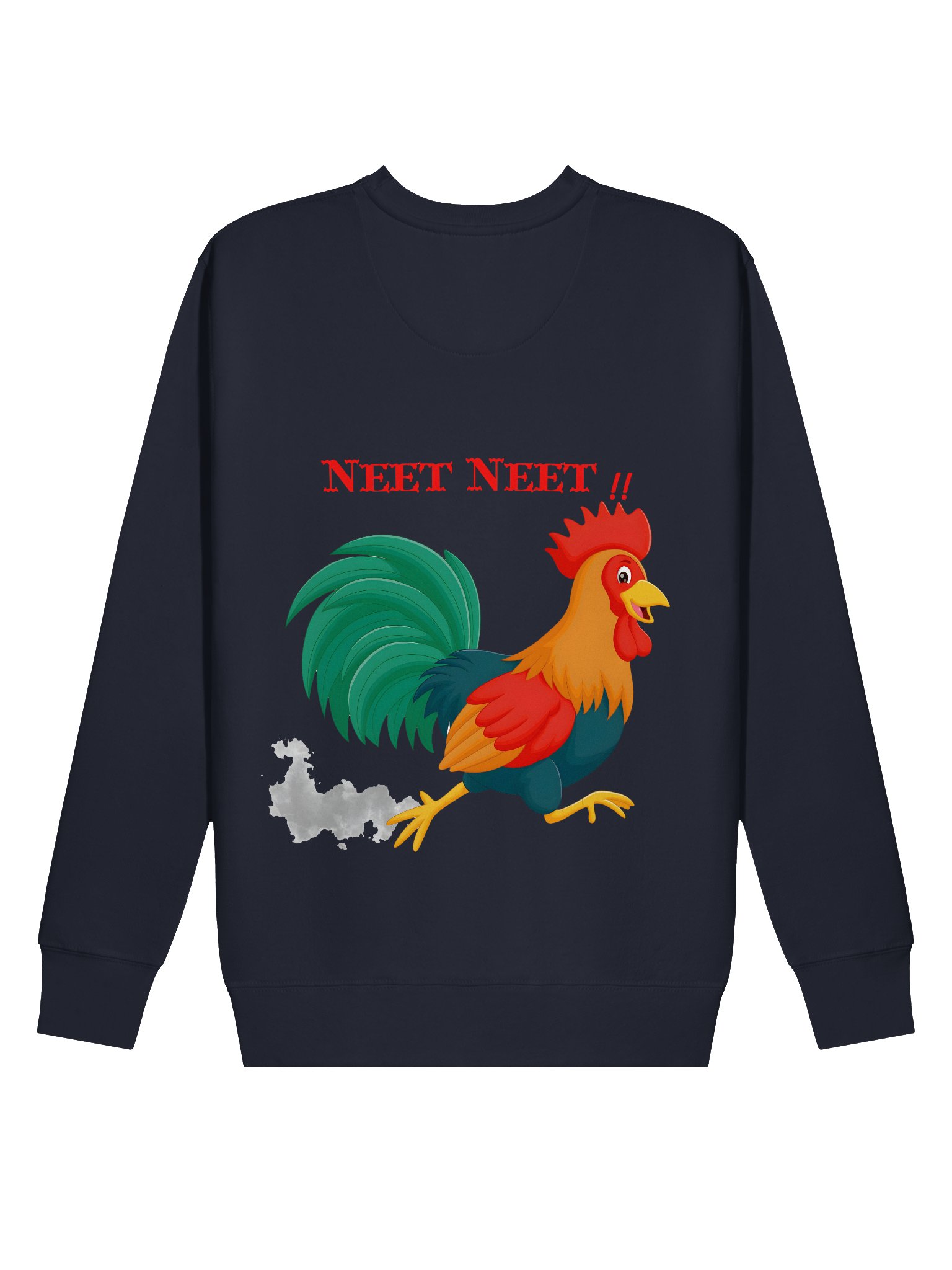 "NEET NEET !!" Running Rooster Sweatshirt product image (27)