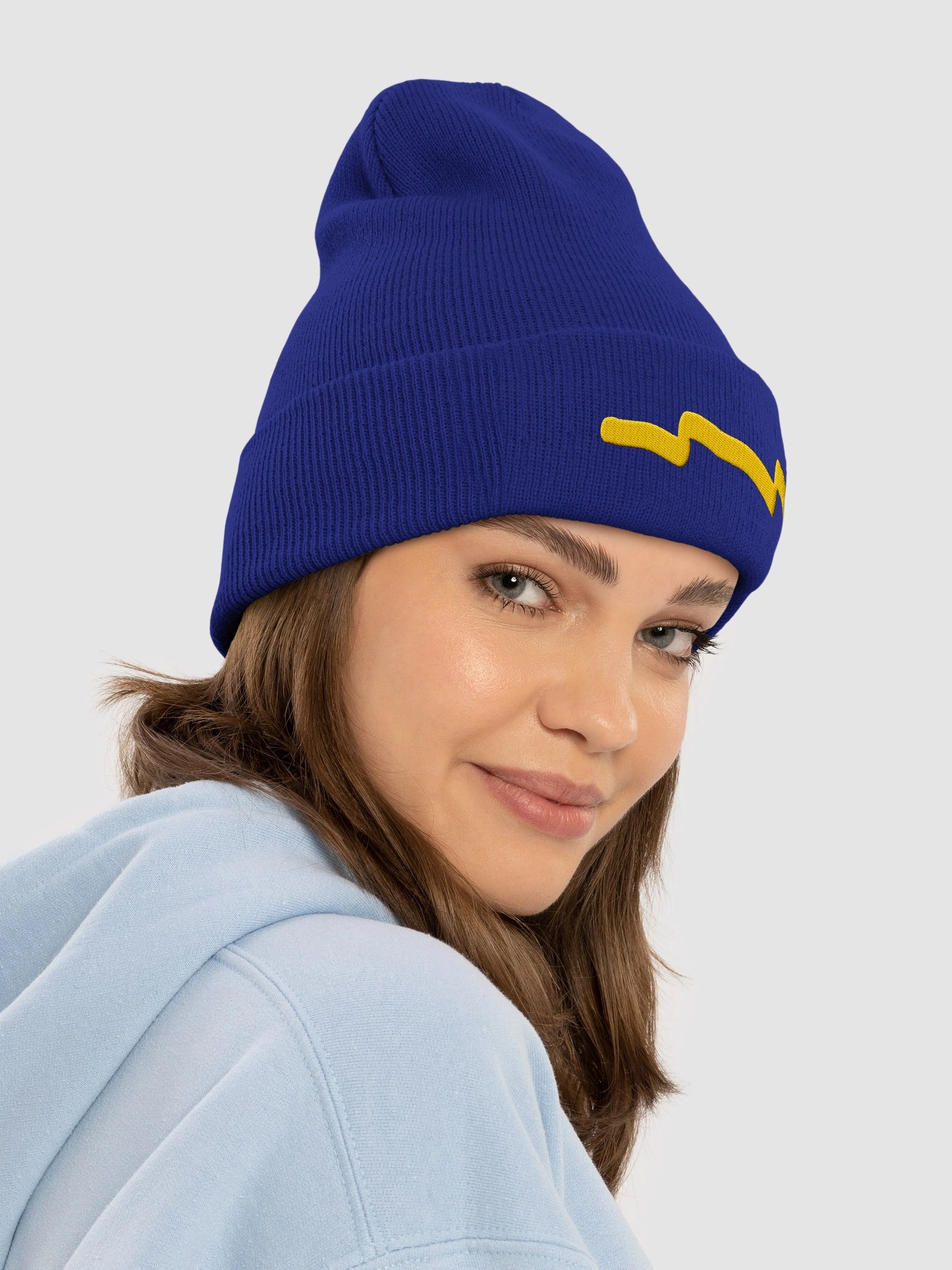 Based Zigzagbolt Cuffed Beanie product image (5)