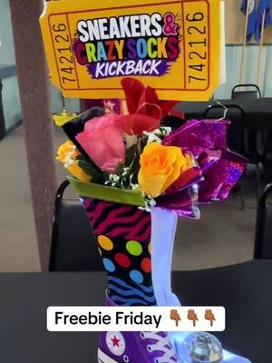 🎉 🎁 It’s FREEBIE FRIDAY! 🎁 👟🧦 Having a Sneaker Ball or Sneakers & Crazy Socks Kickback and need a fun centerpiece idea? This week’s FREEBIE FRIDAY features this colorful Sneaker Ball Centerpiece! I’ll show you how to assemble it using 13” x 19” glossy photo paper, and you’ll also receive the printable template to create your own. 👇 Want the FREE tutorial and template? Message me the word - FREEBIE FRIDAY 👇 My ManyChat bot will automatically send you the YouTube tutorial and template link! Be sure to Like, Follow, and Share so you never miss another Freebie Friday from EPC Crafters Gym! ❤️ #FreebieFriday #EPCCraftersGym #ExoticPartyCreations  #SneakerBall #CrazySocksKickback    