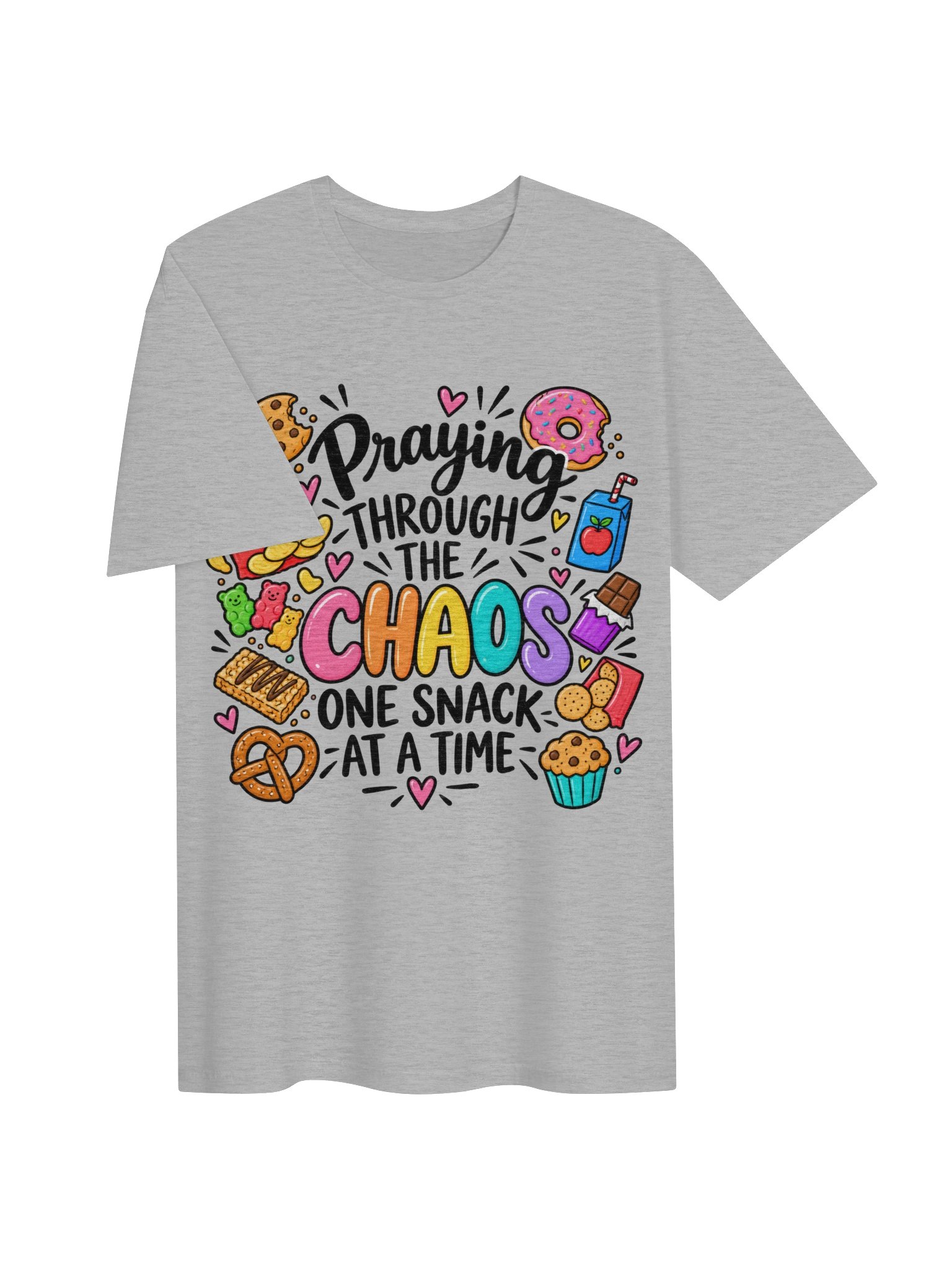 Praying Through the Chaos Tee | 1 Thessalonians 5:17 product image (133)