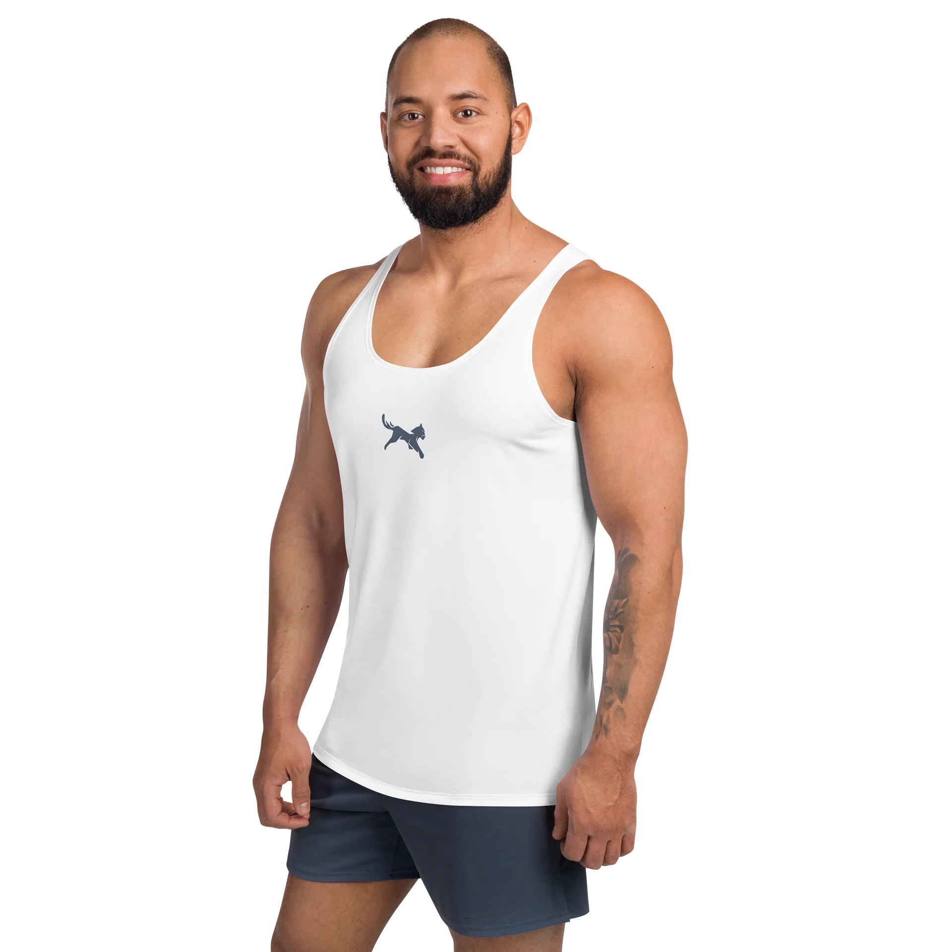 Midnight Panther Leap Tank Top product image (2)