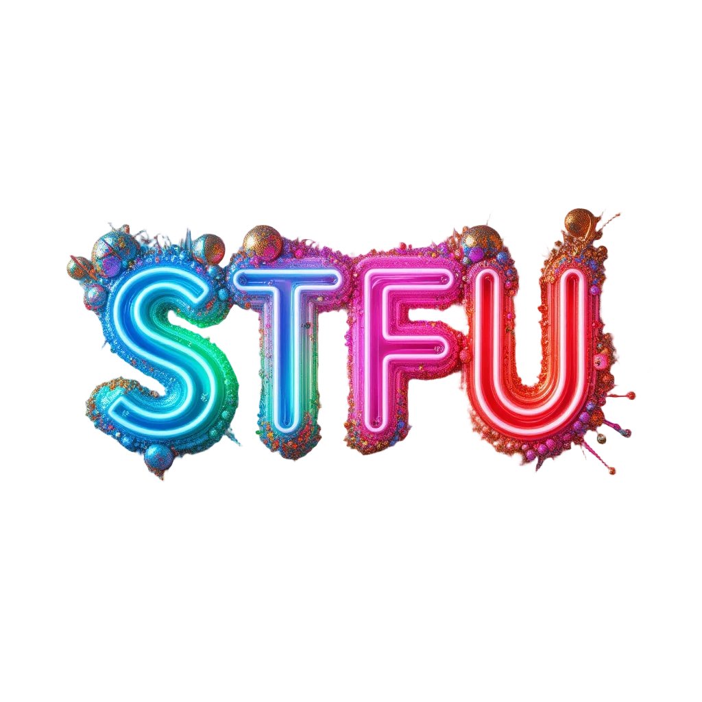 Neon STFU Travel Mug product image (5)