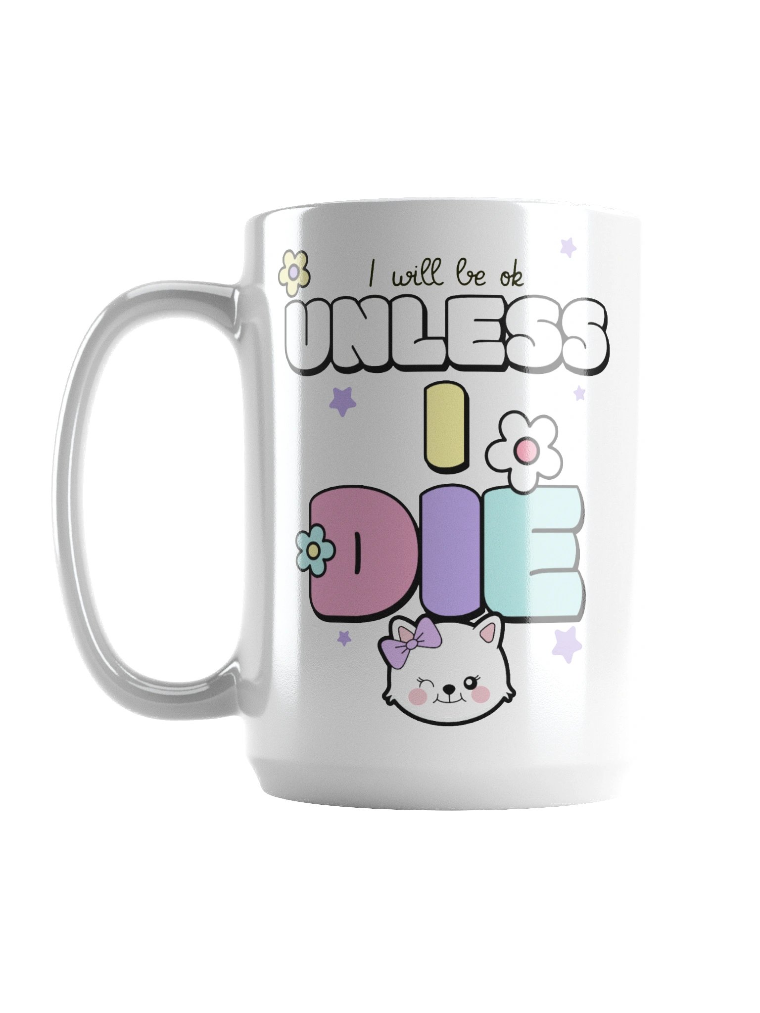 "Unless I Die" Glossy Mug product image (1)