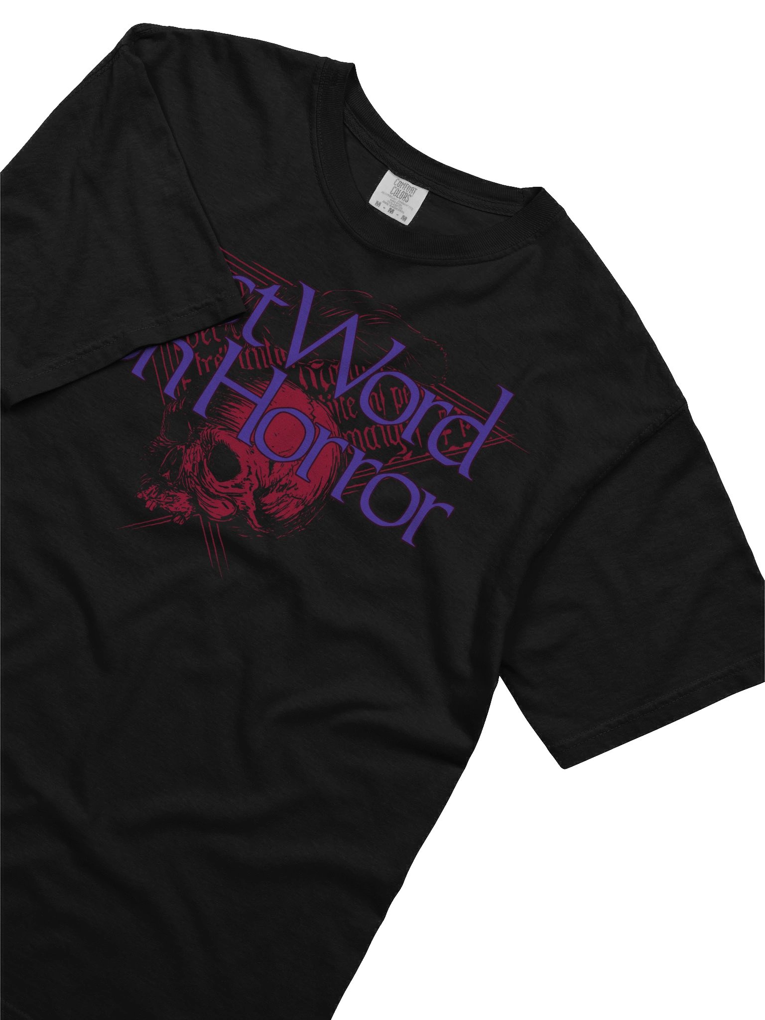 First Word On Horror Logo Tee - Purple product image (3)