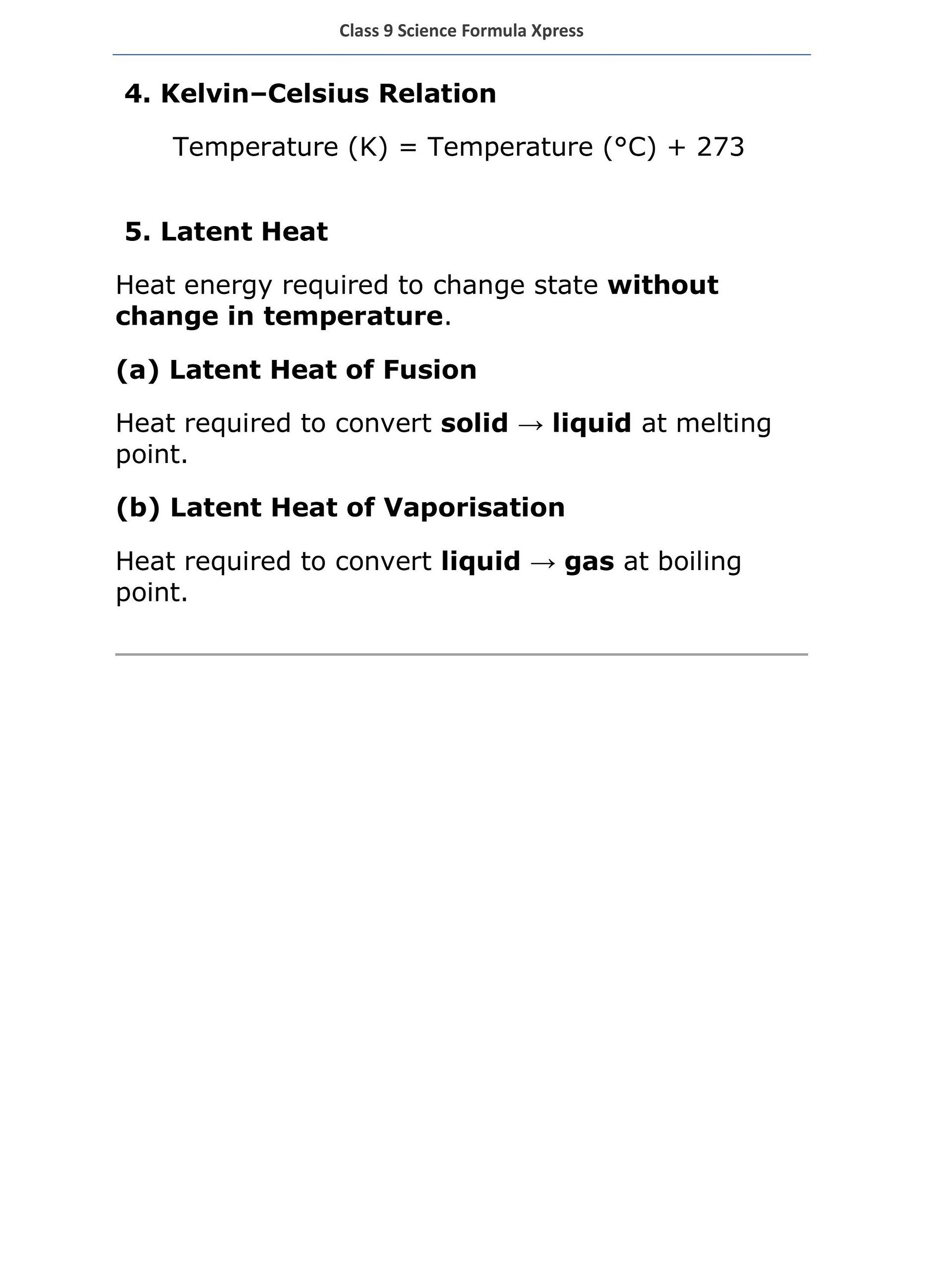 Class 9 Science Formula Xpress product image (5)