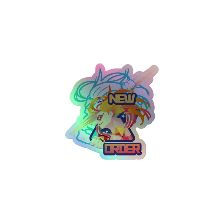 My Hero Academia Stars and Stripes Sticker NEW ORDER product image (1)