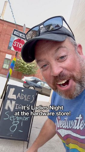 A Baltimore tradition happens again on 9/8 from 5pm to 8pm: Ladies Night at a the Canton Ace Hardware!