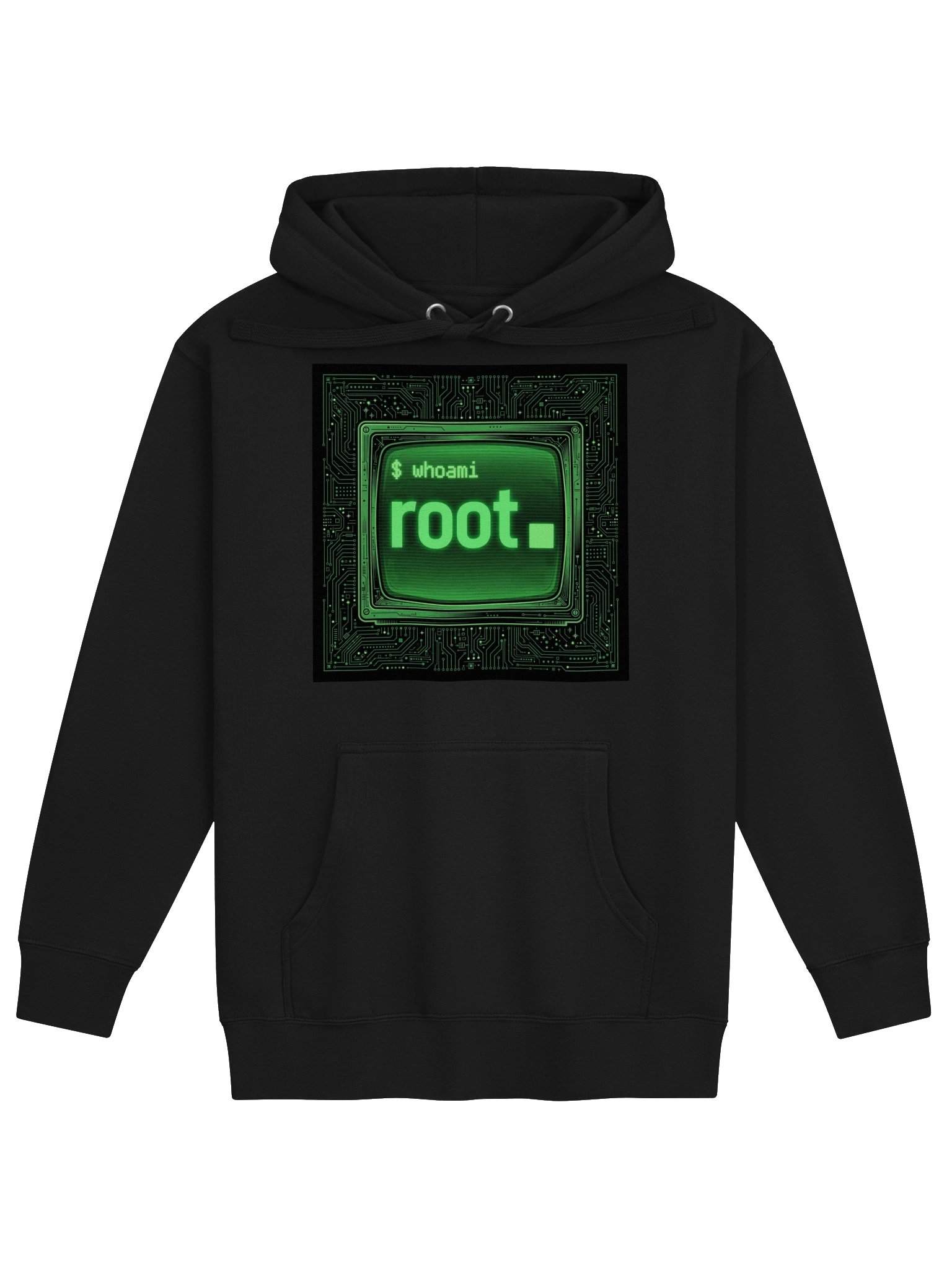 Whoami Root Terminal Hoodie product image (1)