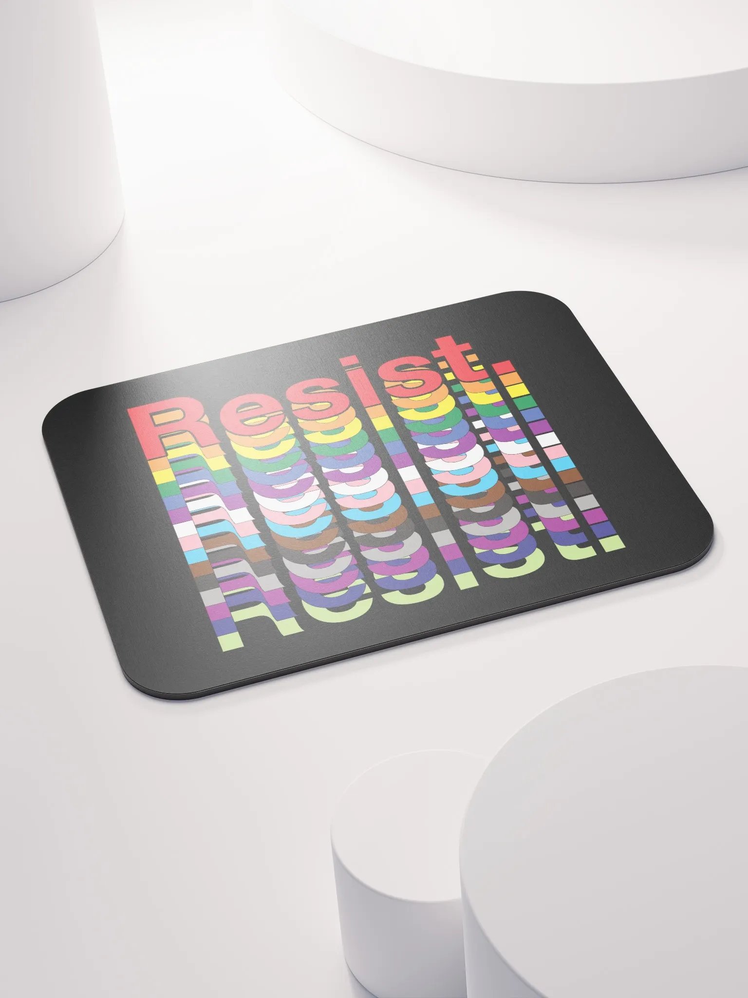 Resist - Rainbow Mousepad product image (4)