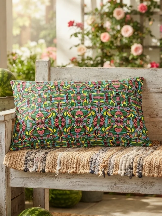 Watermelon Bloom – Decorative Pillow product image (1)