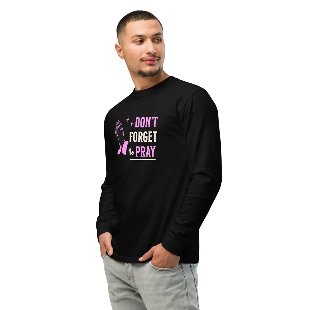 Pray Without Ceasing Long Sleeve Shirt product image (3)