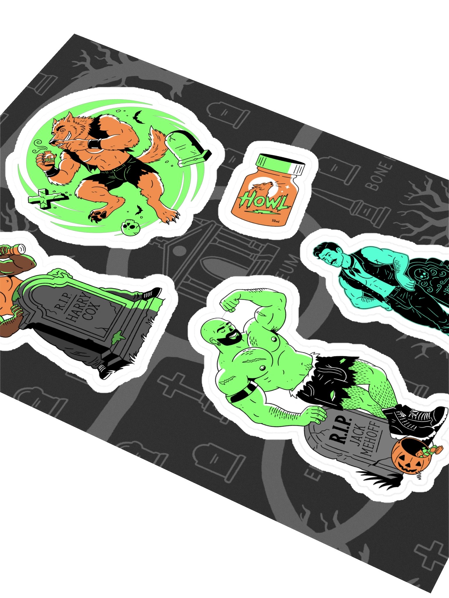 THICC or TREAT 2026 Sticker Sheet product image (5)