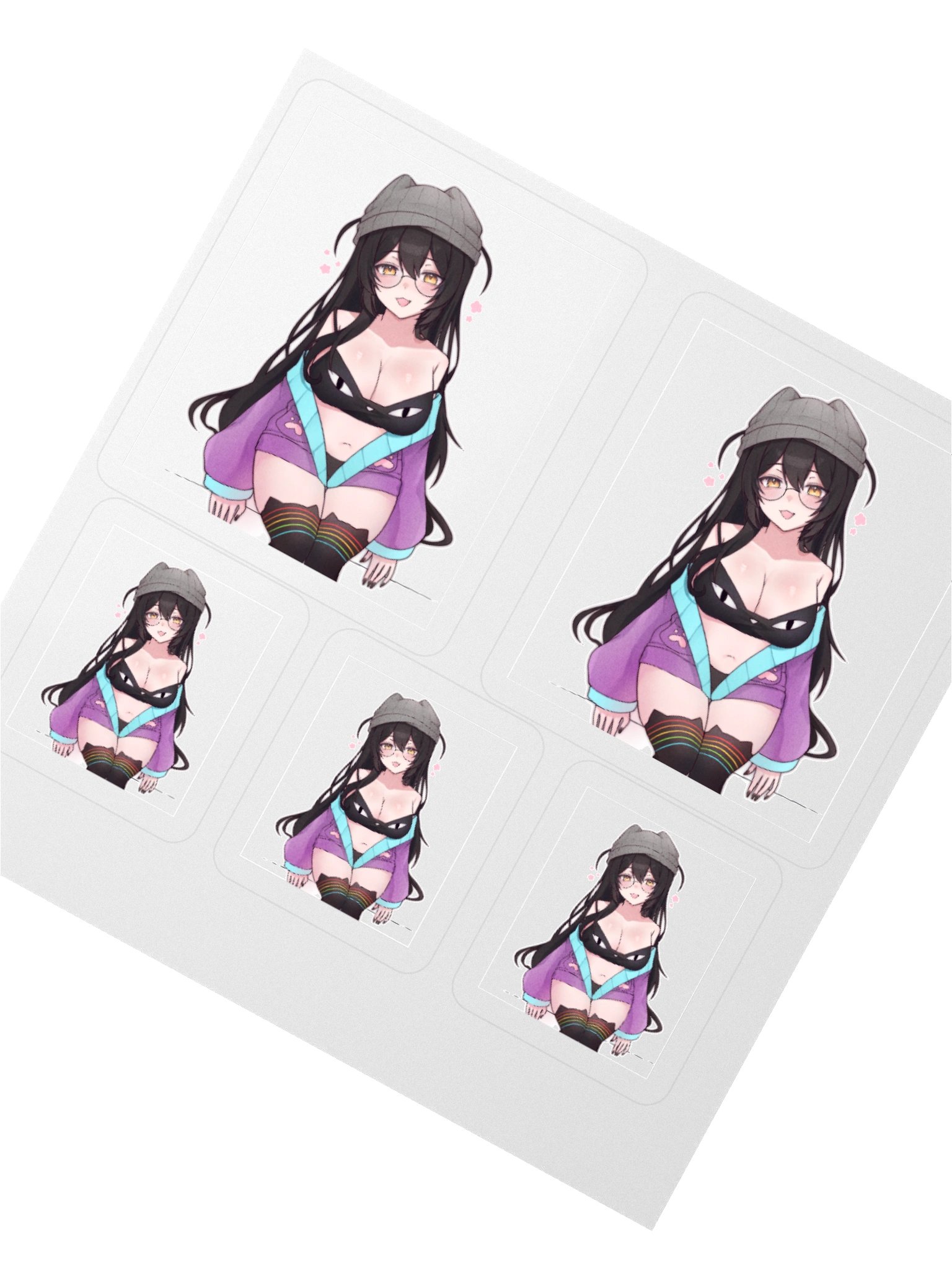 Cozy Stickers (White) product image (2)