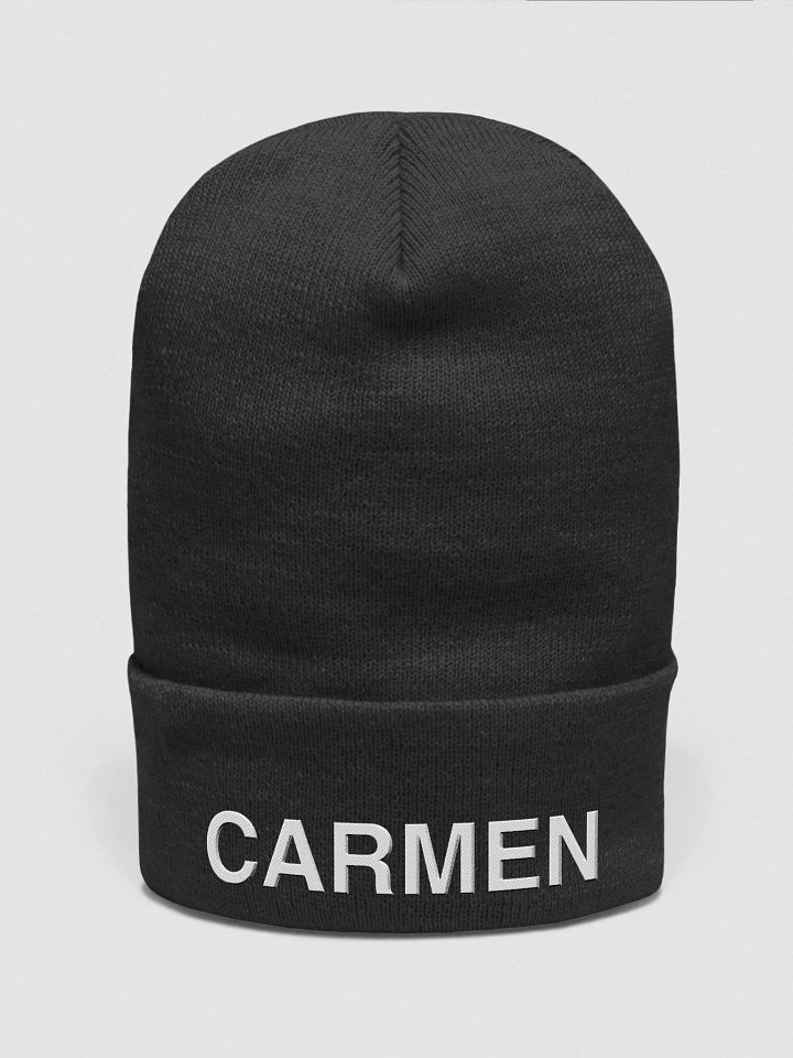 CARMEN Name Beanie product image (2)