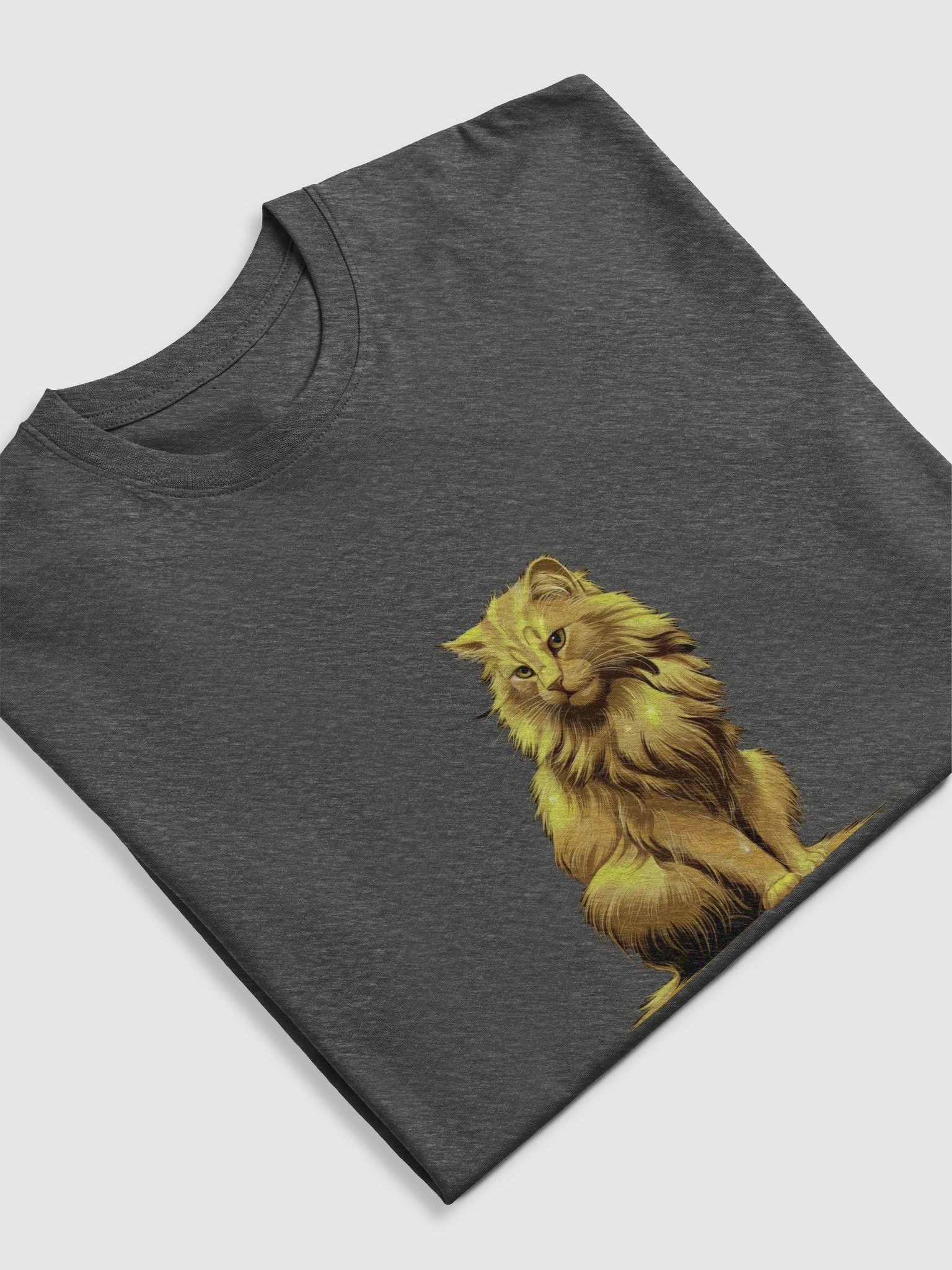Golden Feline Glow Tee product image (1)