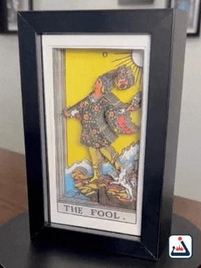 The Fool – 3D Tarot Shadow Box Art product image (2)
