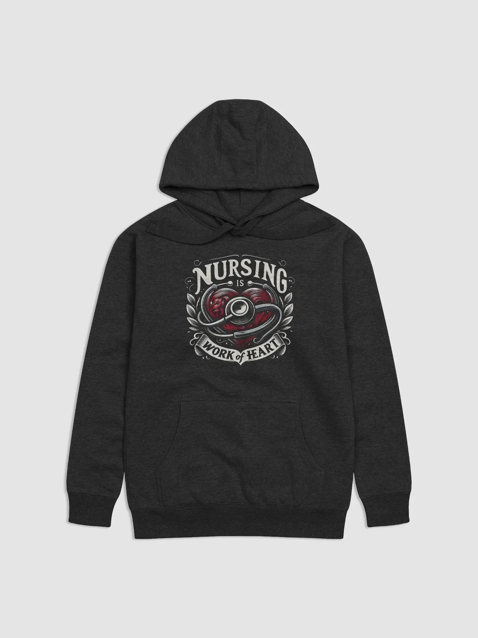 work of the heart, Heartfelt Nursing Unisex Hoodie product image (7)