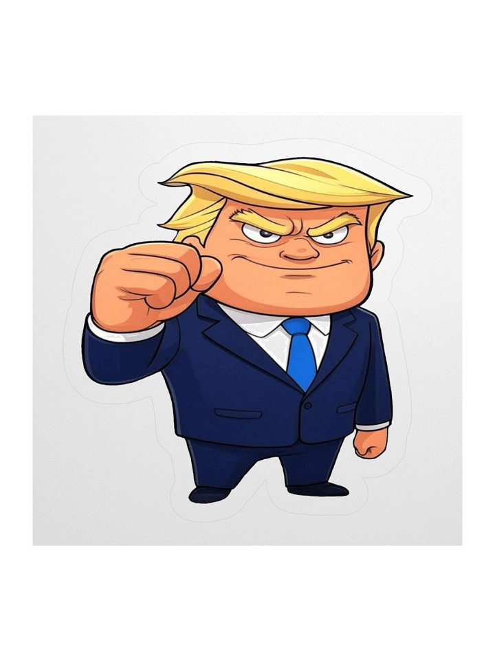 Trump Fight Sticker product image (1)