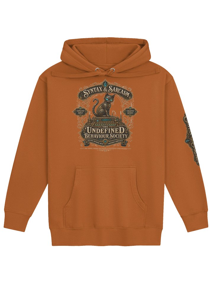 Syntax & Sarcasm Undefined Behaviour Society Unisex Hoodie product image (2)