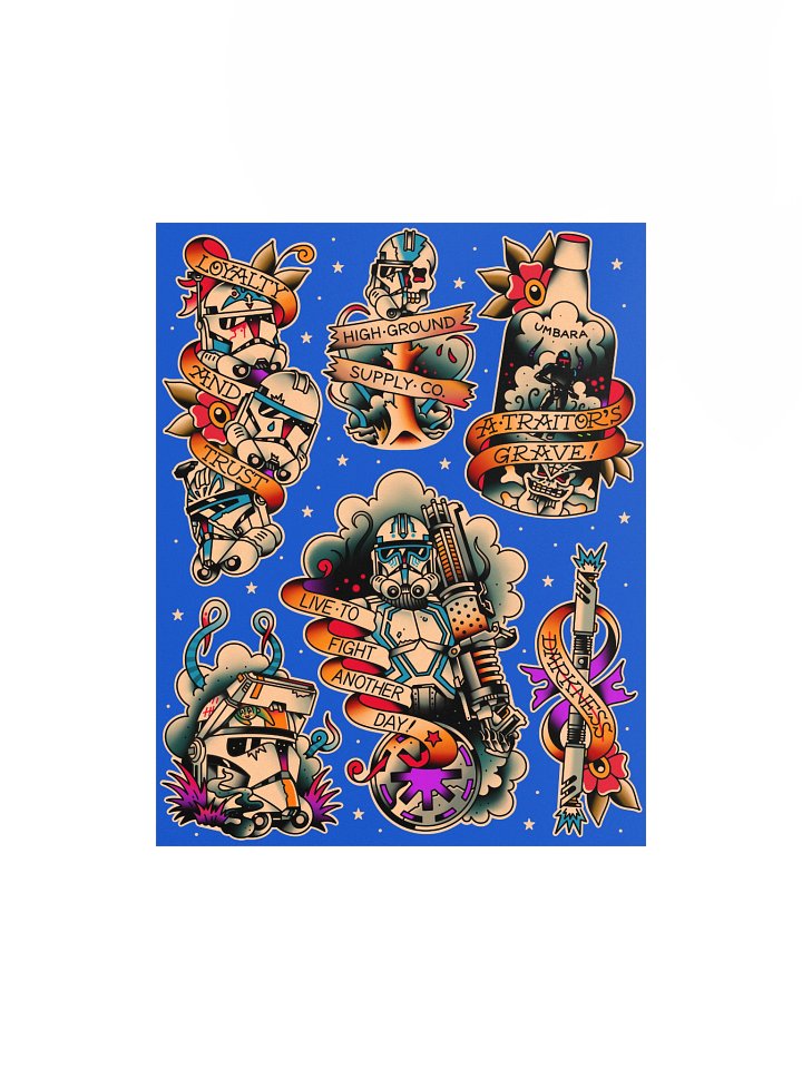 501st Umbara Flash Print (Blue) product image (1)