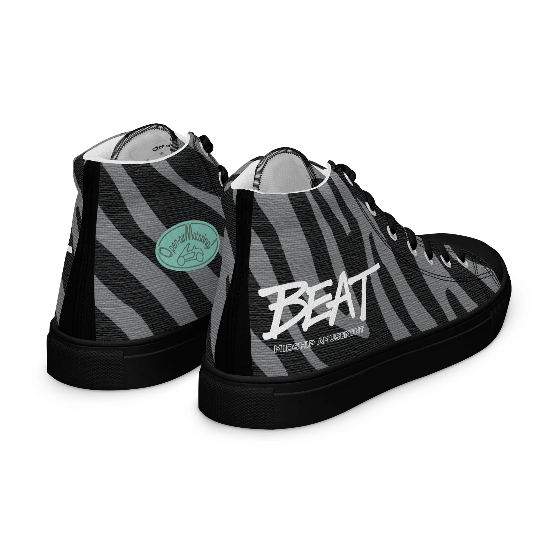 Beat High Top Canvas Shoes product image (10)
