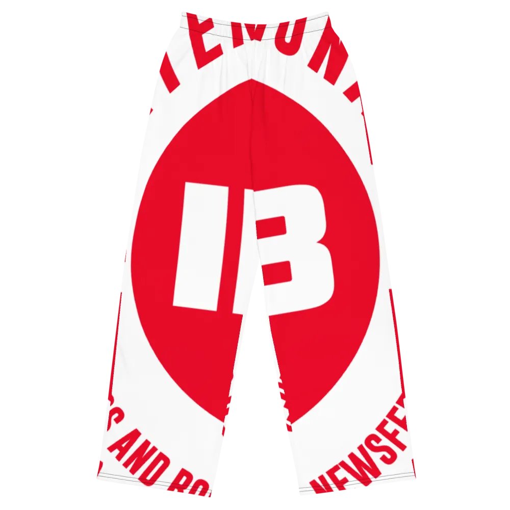 IFBNewsfeed.Org's All-Over Print Unisex Wide-Leg Pants product image (1)