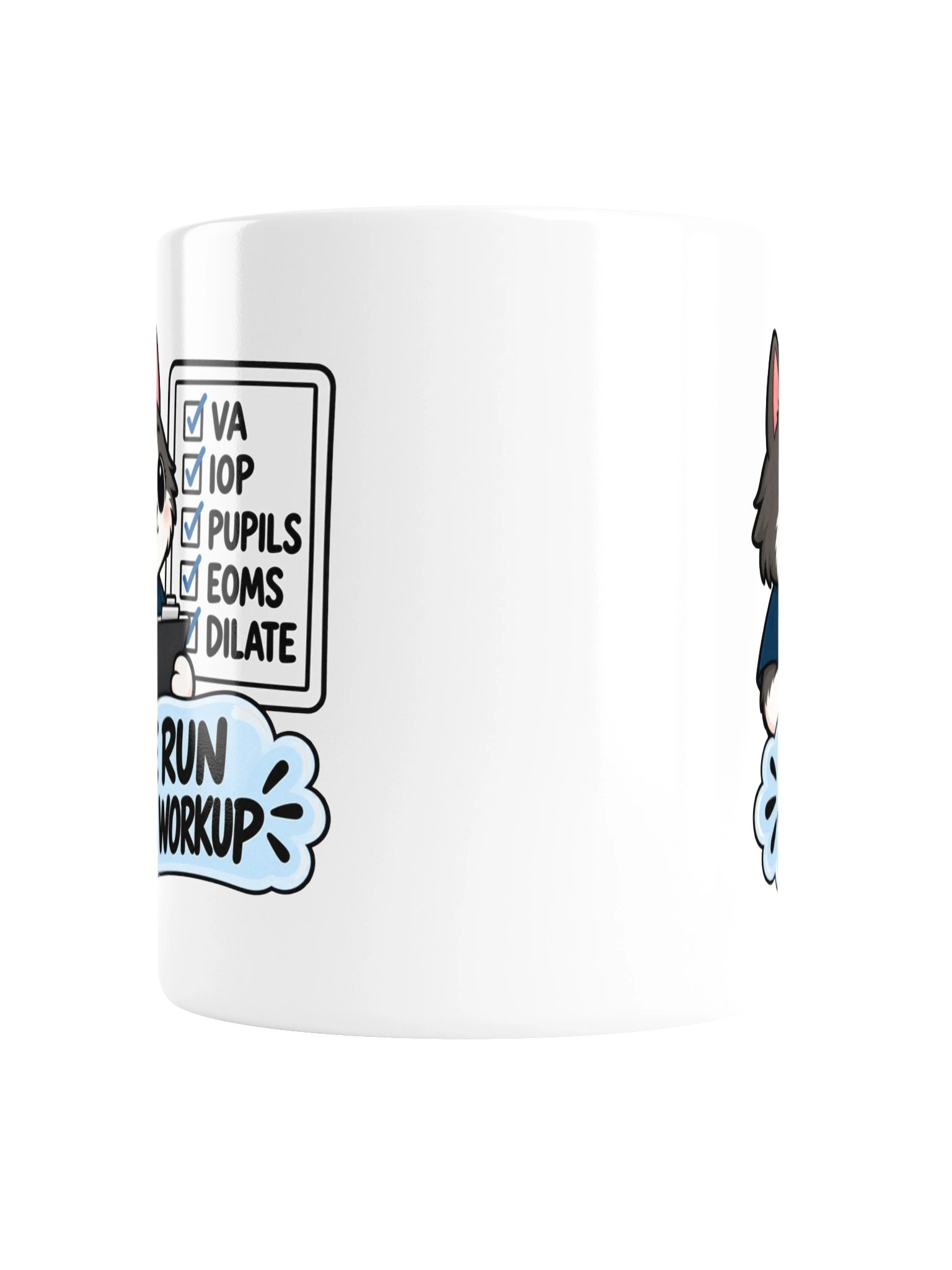 Sleepy Optometrist Eye Run This Workup Mug product image (2)