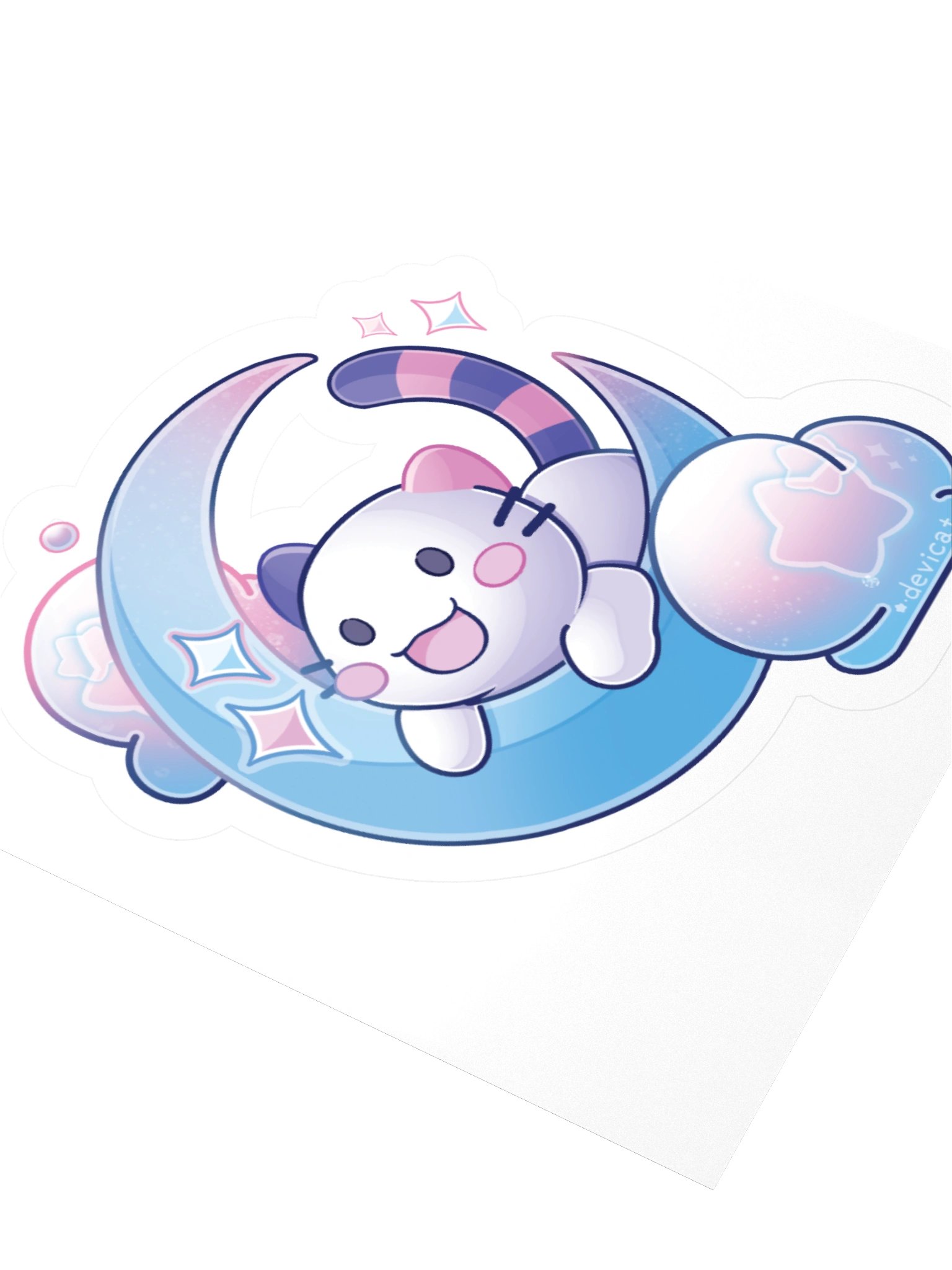 CandiCat on the Moon 2025 Sticker product image (3)