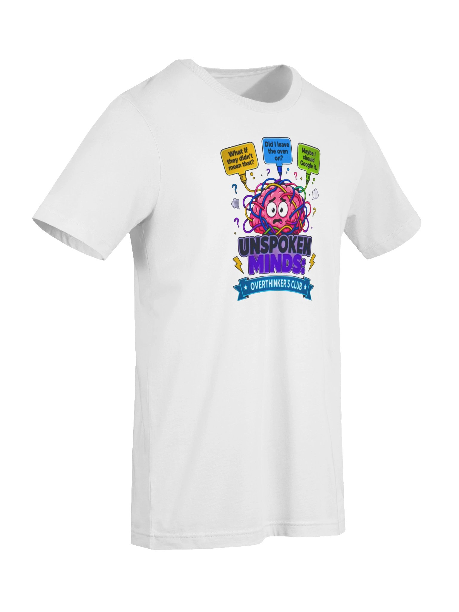 UnspokenMinds: Chaotic Brain Tee product image (7)