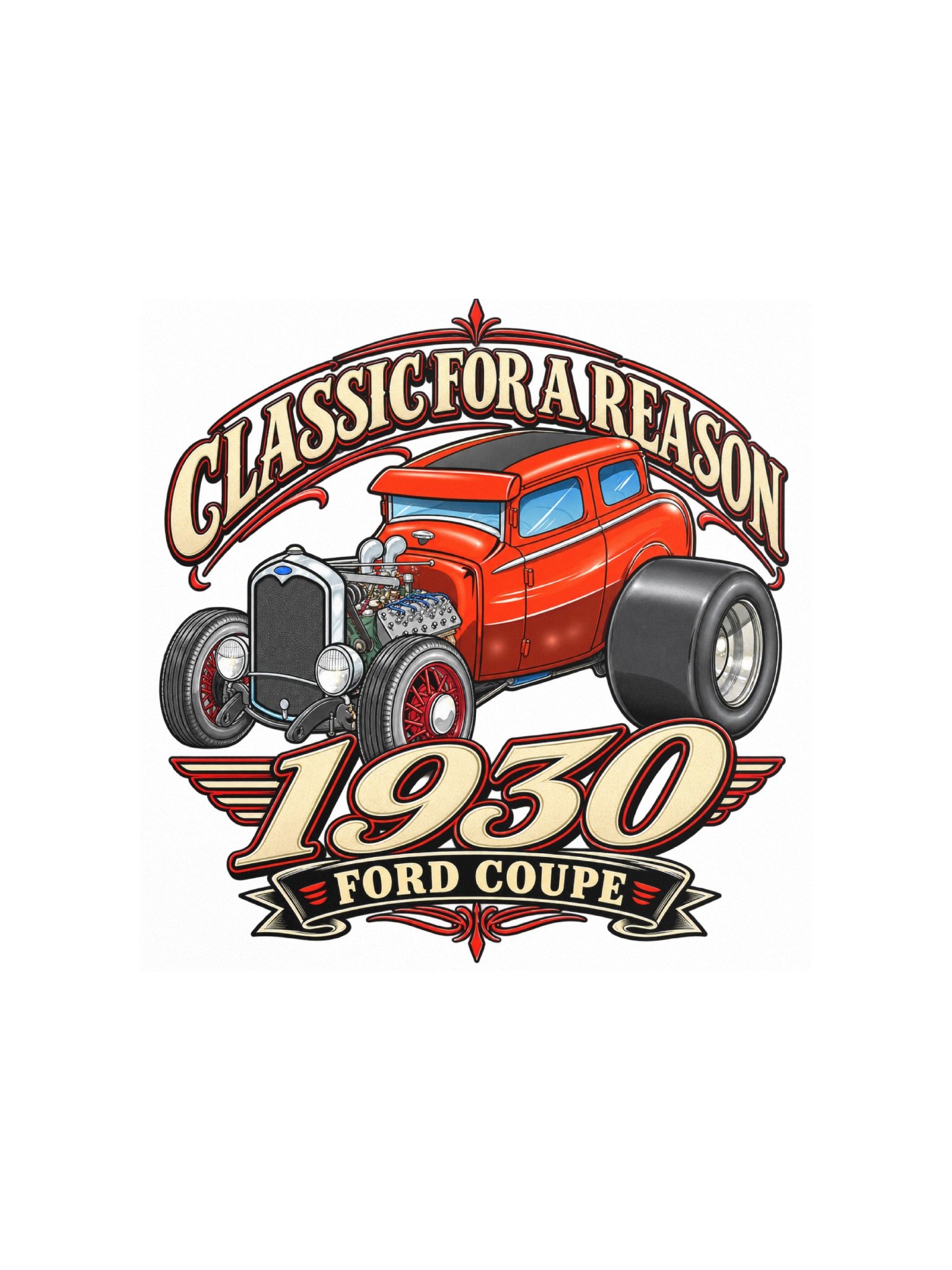 1930 Ford Coupe – Classic for a Reason Poster product image (1)
