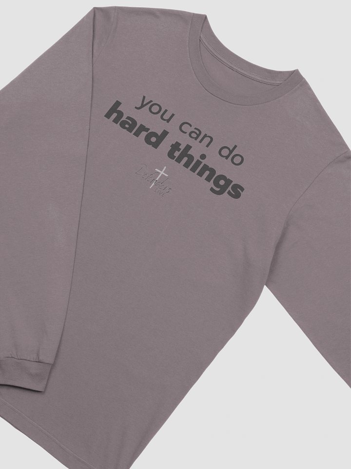 Hard Things Bright Long Sleeve Tee product image (5)