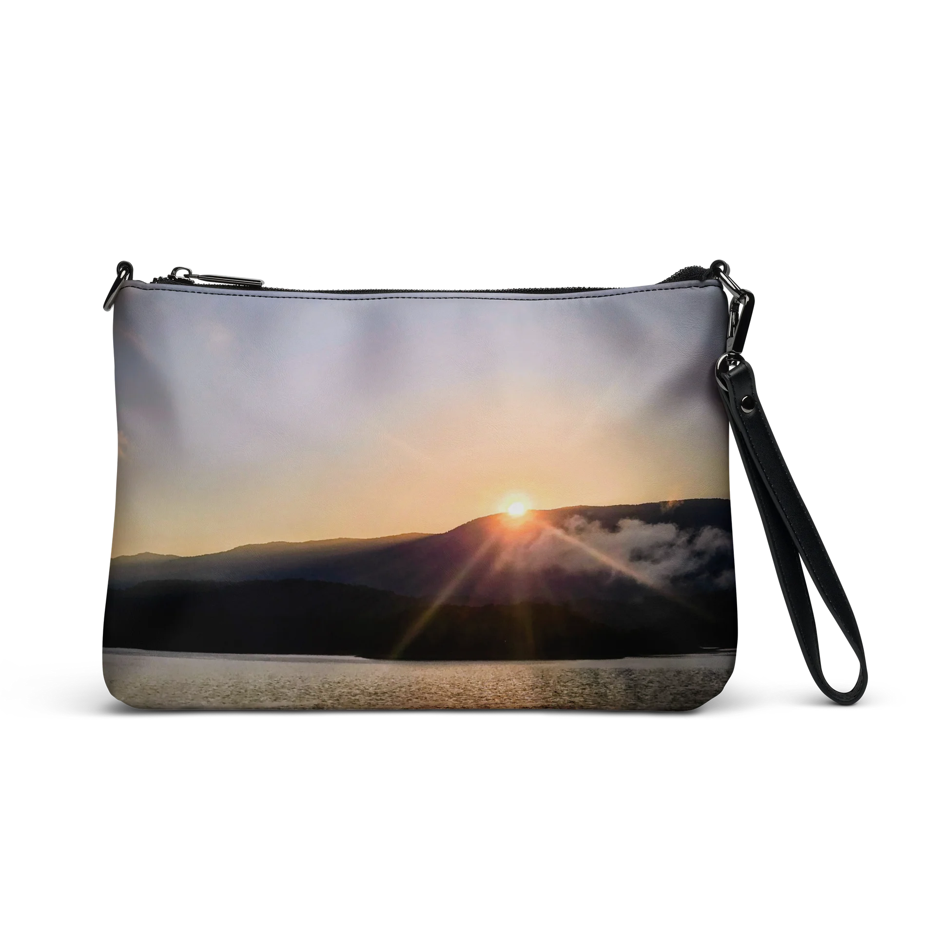 Sunrise Glow All-Over Print Crossbody Bag product image (1)