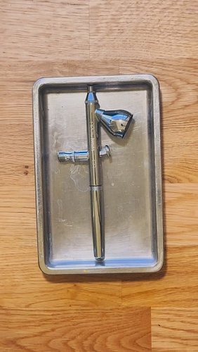 Airbrush setup - Teardown in 30s

Clean tools = Clean lines

#Airbrush #artprocess #reelsart #creative #process #art #illustr...
