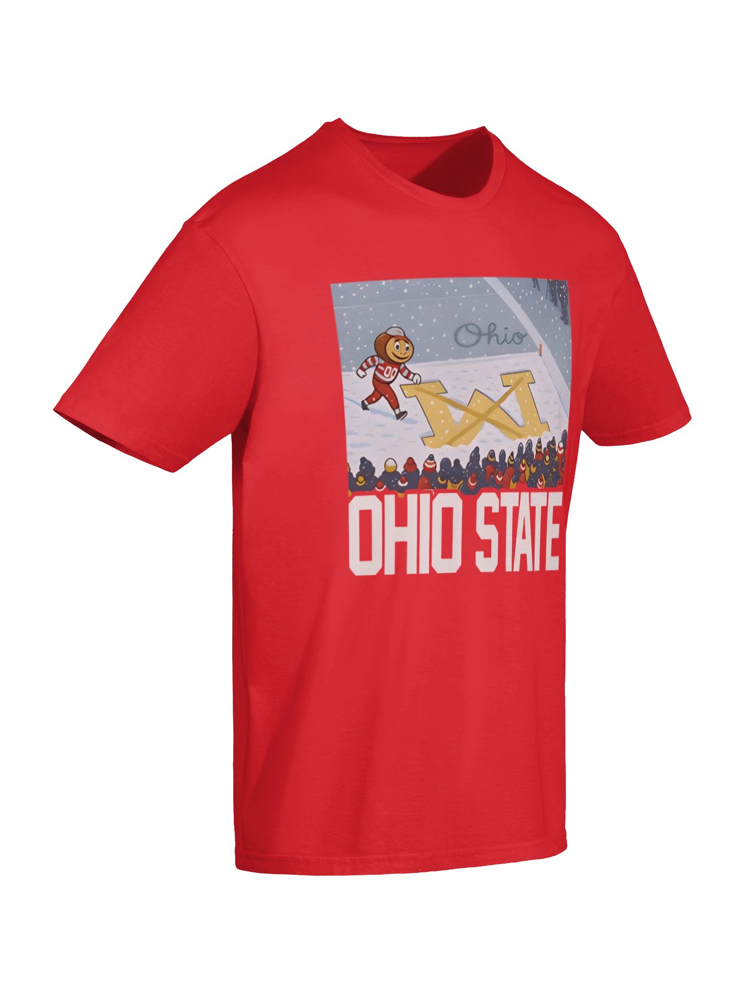 Ohio vs Michigan Rivalry Script Ohio On Big M the Greatest Rivalry in College Shirt product image (14)