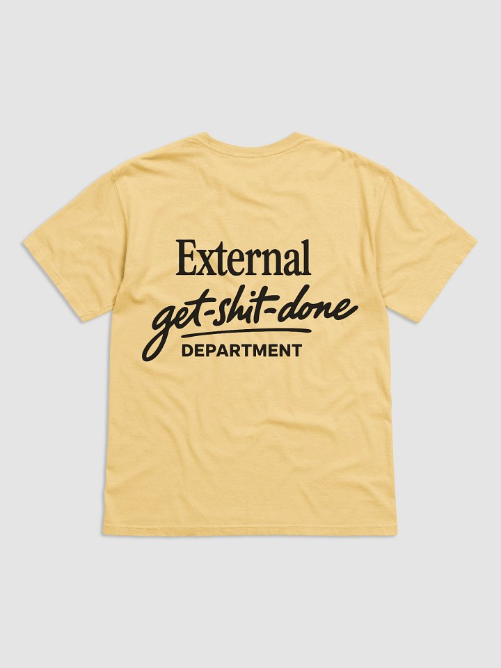 Team T-Shirt - GSD (Yellow) product image (1)