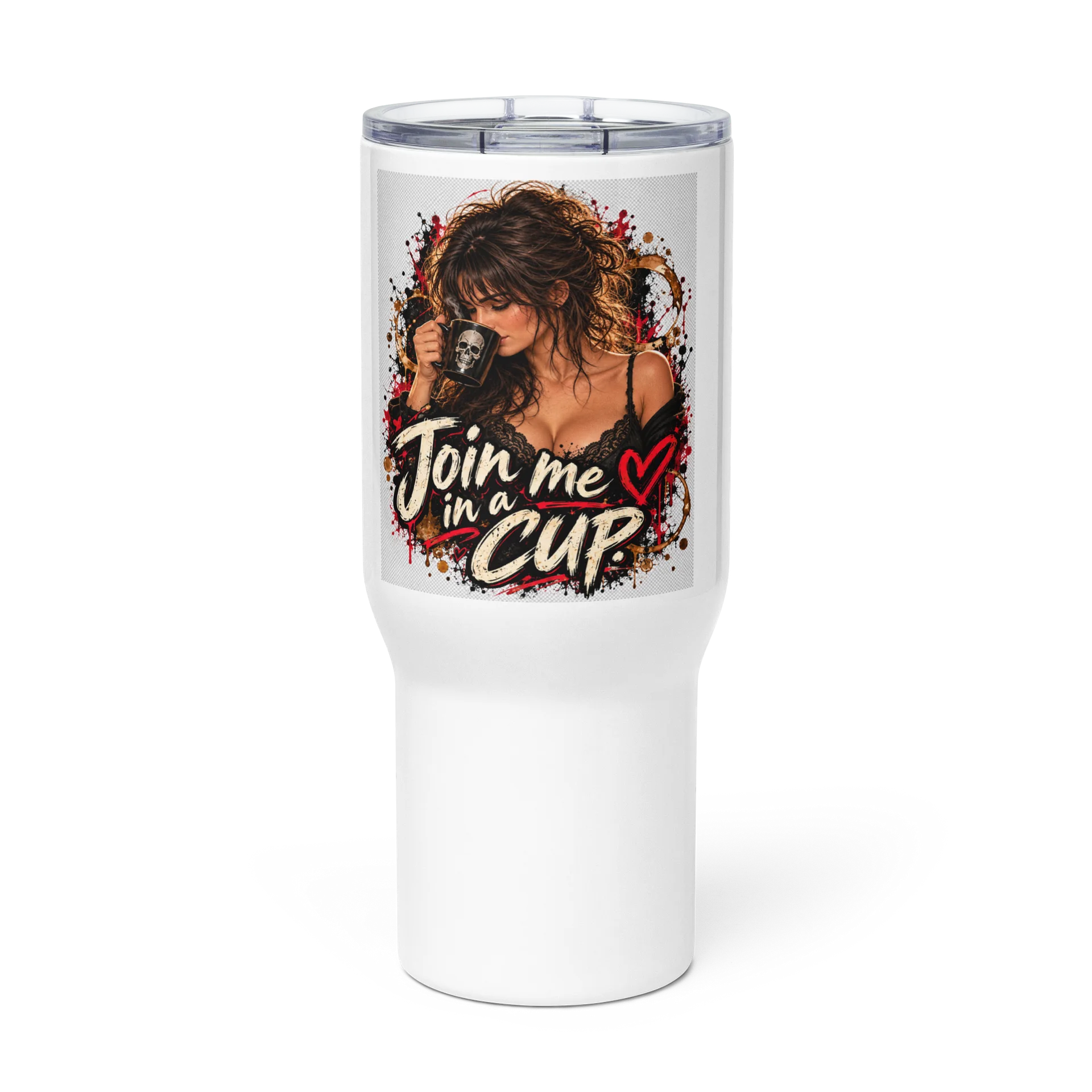Sam's Coffee Priorities | Gothic Travel Tumbler — RST Publishing product image (3)