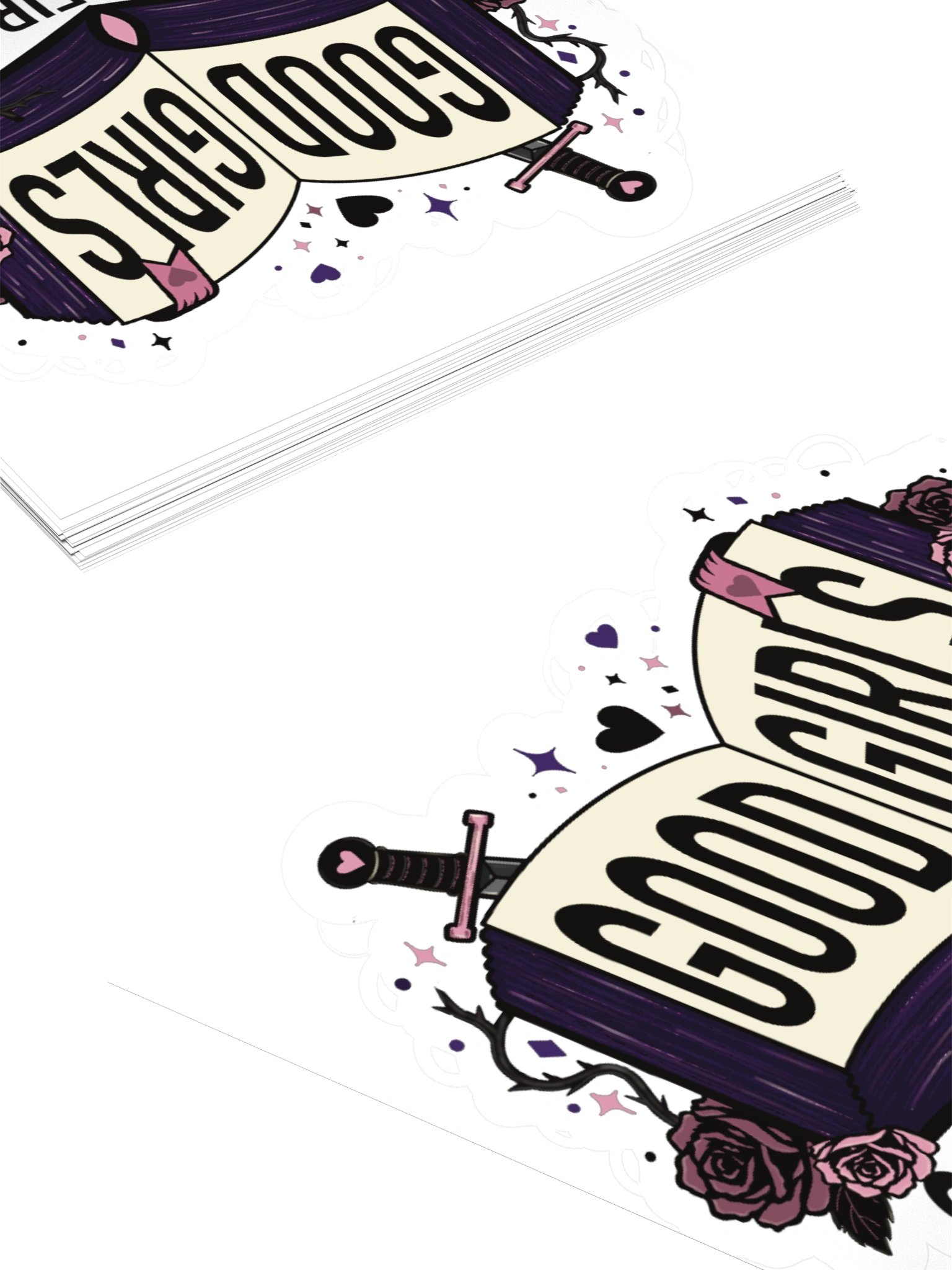 Good Girls Spread Their Pages (Sticker) product image (4)