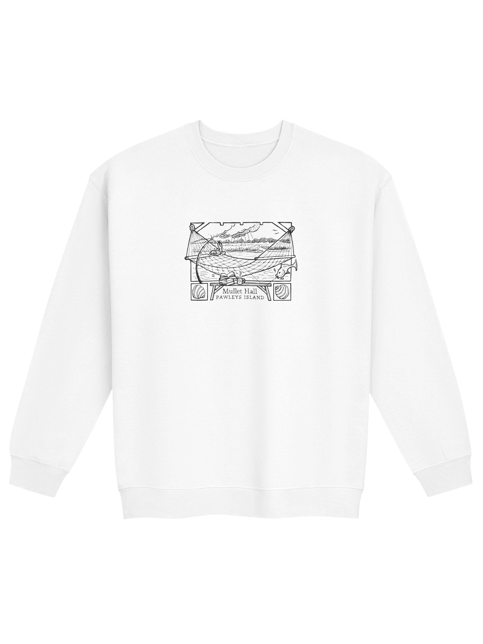 Mullet Hall Pawleys Island Crewneck — Light product image (1)