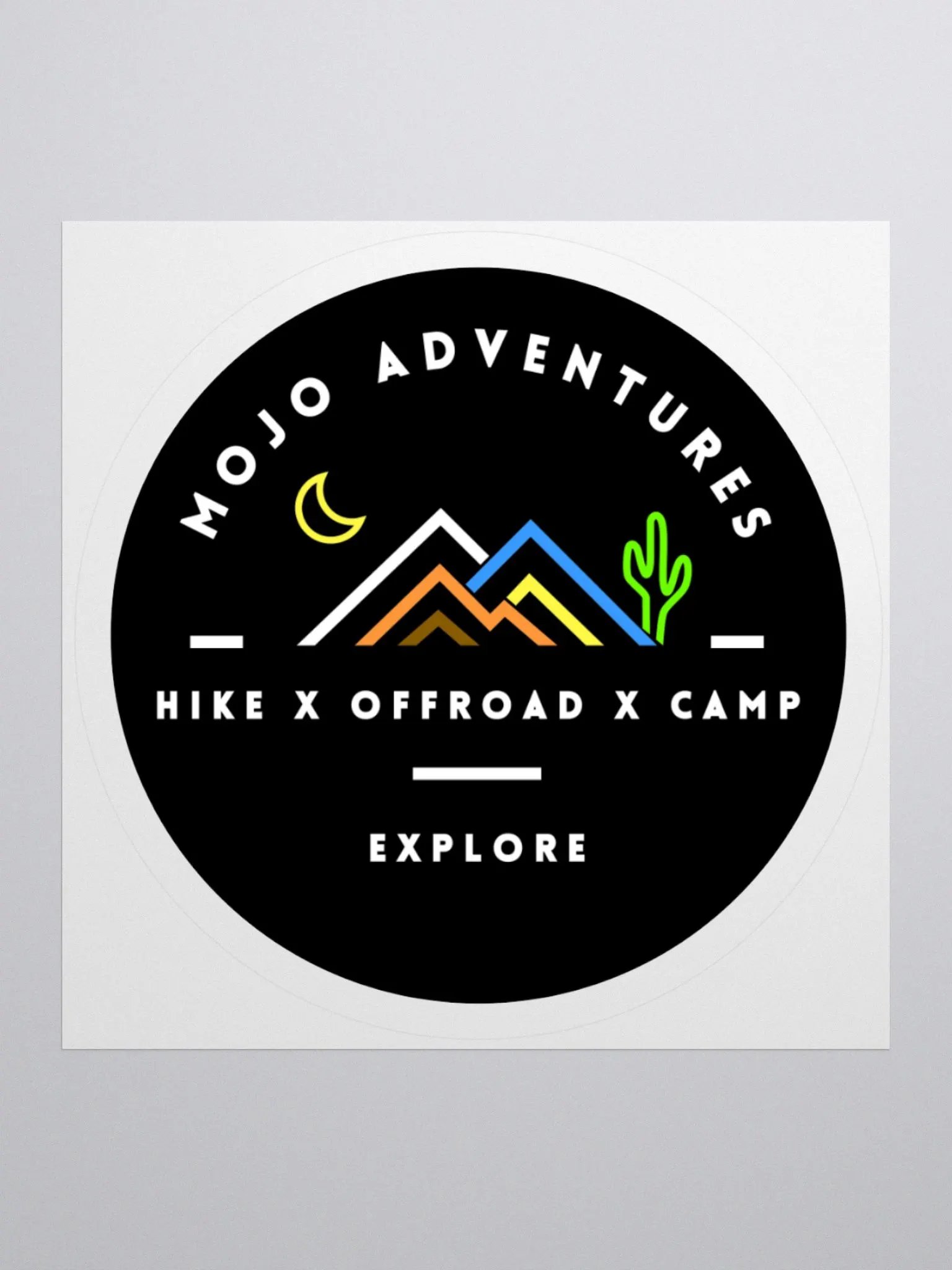 Basic Issue Adventure Sticker Logo Decal product image (3)