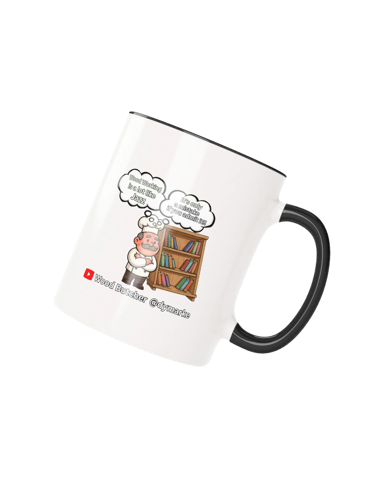 Wood Butcher gets philosophical Mug product image (24)