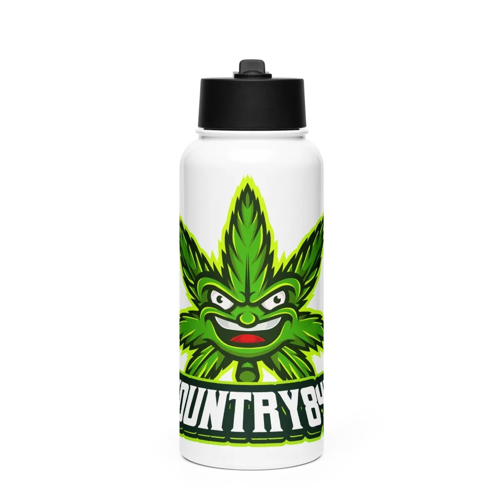 Cannabis Logo - Stainless Steel Bottle product image (1)