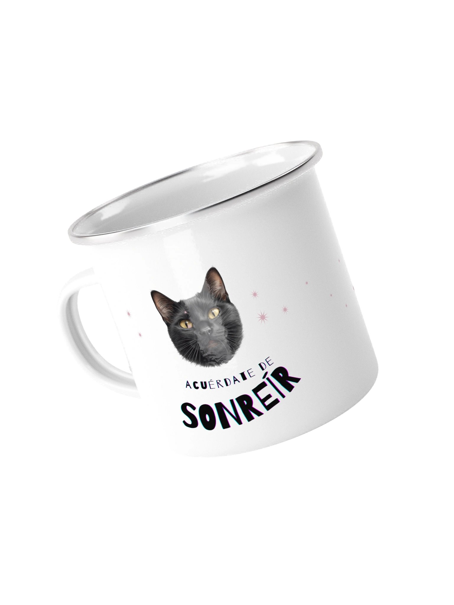 Smiling Sun Enamel Mug product image (4)